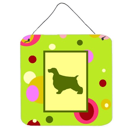 Carolines Treasures Cocker Spaniel Aluminium Metal Wall Or Door Hanging Prints CK1026DS66
